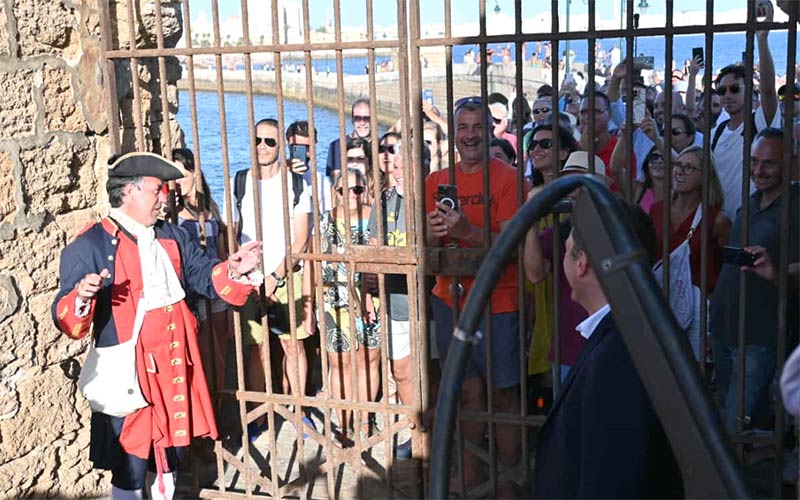 actoreaperturacastillodesansebastiancadagos24-eu1 eulogio dIario bahia de cadiz